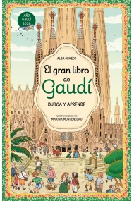Cover of El gran libro de Gaudí. Busca y aprende