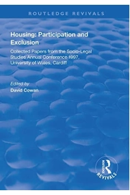 Cover of Housing Participation and Exclusion: Collected Papers from the Socio-Legal Studies Annual Conference 1997, University of Wales, Cardiff