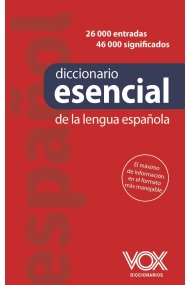 Coberta de Diccionario esencial de la lengua española