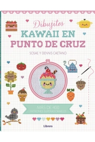 Cubierta de KAWAII DIBUJITOS EN PUNTO DE CRUZ