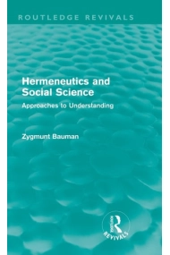 Coberta de Hermeneutics and Social Science (Routledge Revivals): Approaches to Understanding