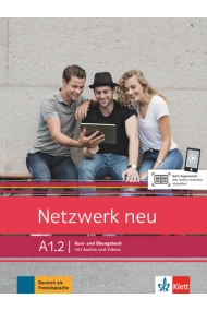 Cover of Netzwerk neu A1.2 Kurs und übungsbuch mit Audios und Videos