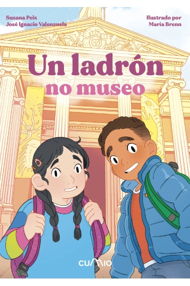 Cubierta de UN LADRON NO MUSEO — Susana Peix Cruz y Jose Ignacio Valenzuela