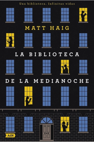 Cubierta de La Biblioteca de la Medianoche (bolsillo) — Matt Haig
