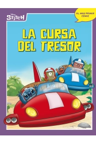 Cubierta de Stitch. La cursa del tresor. Còmic 1