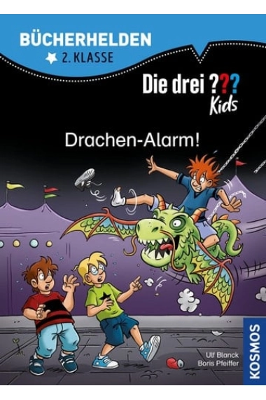Cover von Die drei ??? Kids, Bücherhelden 2. Klasse, Drachen-Alarm!
