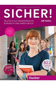 Cover of Sicher Aktuell! B2.2 - Kurs- und Arbeitsbuch mit MP3-CD
