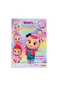 Coberta de ¡JUEGA Y COLOREA CON LOS BEBÉS! UN MUNDO DE COLOR