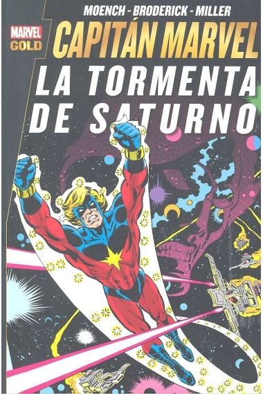Coberta de CAPITAN MARVEL: LA TORMENTA DE SATURNO — AA. VV.