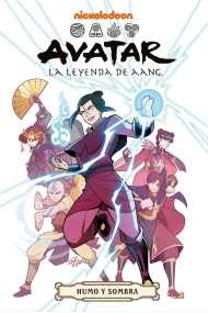 Coberta de AVATAR 4 - La leyenda de Aang. Humo y sombra - Edición en español