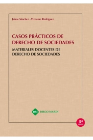 Coberta de CASOS PRACTICOS DE DERECHO DE SOCIEDADES. MATERIALES DOCENTES DE DERECHO DE SOCIEDADES