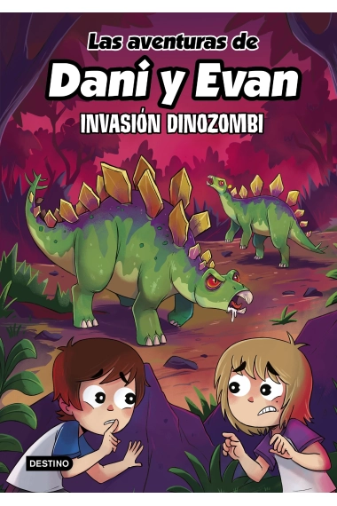 Coberta de Las aventuras de Dani y Evan 14. Invasión dinozombi — Las Aventuras De Dani Y Evan