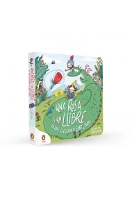 Coberta de Una rosa i un llibre. La (no) llegenda de Sant Jordi