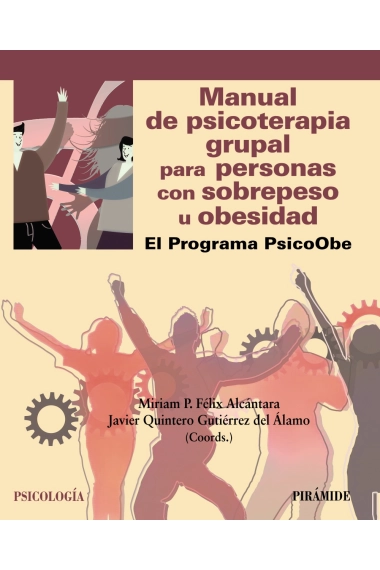 Cubierta de Manual de psicoterapia grupal para personas con sobrepeso u obesidad — Miriam P. y Javier Quintero Gutiérrez Del Álamo