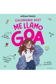 Coberta de Calendario 2027 - Me llamo Goa