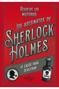 Cubierta de Los asesinatos de Sherlock Holmes