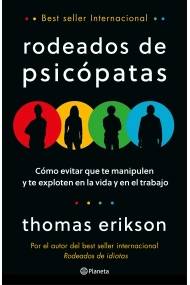 Coberta de Rodeados de psicópatas