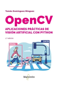 Cover of OpenCV. Aplicaciones prácticas de visión artificial con Python - 2.ª edición