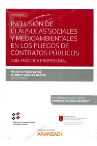 Cover von Inclusión de cláusulas sociales y medioambientales en los pliegos de contratos públicos (Papel + e-book)