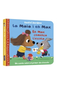 Coberta de La Maia i en Max - En Max comença l'escola