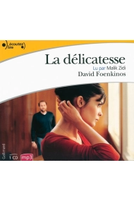 Coberta de La Delicatesse, Lu Par Malik Zidi (1 CD MP3) (French Edition)