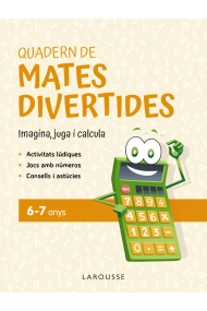 Coberta de Quadern de mates divertides 6-7 anys