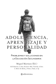 Cover von Adolescencia, aprendizaje y personalidad