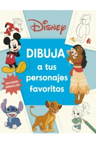 Coberta de Disney Dibuja a tus personajes favoritos