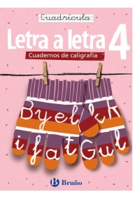 Cover von Caligrafía Letra a letra Cuadrícula 4