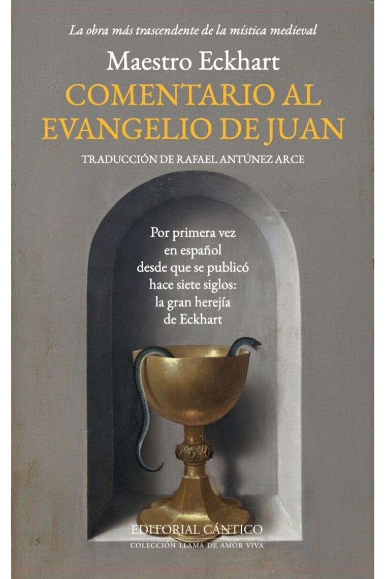 Cubierta de Comentario al Evangelio de Juan — Maestro Eckhart