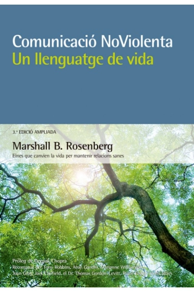 Coberta de Comunicació NoViolenta. Un llenguatge de vida. — Marshall B. Rosenberg