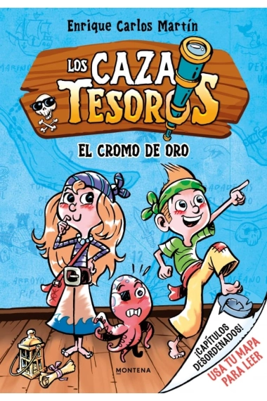 Coberta de Cazatesoros 1 - El cromo de oro — Enrique Carlos Martín