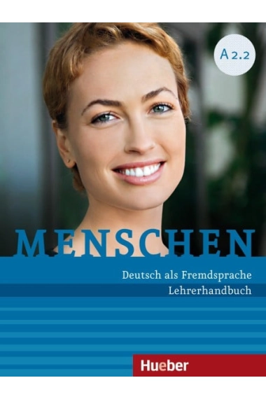 Coberta de Menschen A2.2 Lehrerhandbuch — Susanne Kalender i Angela Pude