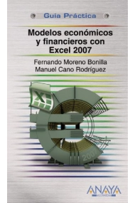 Cover of Modelos económicos y financieros con excel 2007