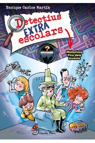 Coberta de Detectius Extraescolars 4. Misteriosa Fira dels Invents