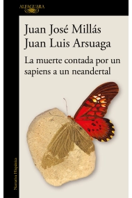 Coberta de La muerte contada por un sapiens a un neandertal (De un sapiens a un neandertal)